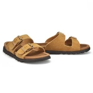 SoftMoc ($85) Sand Sadie Double Buckle Sandal